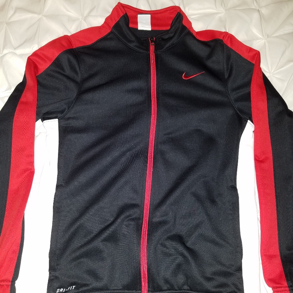 Nike Dri Fit zip up sweatshirt